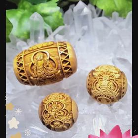 ✨五智如来 柘植ビーズ✨の画像