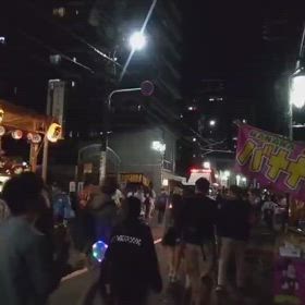 青梅大祭での画像