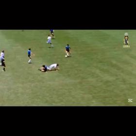 利き足の重要性の画像