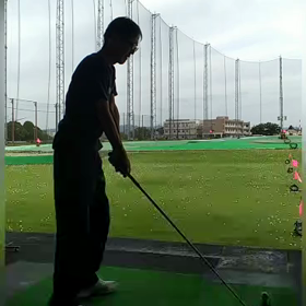 クラブが天地逆転の感覚の画像