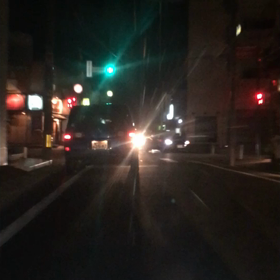 ウォイット夜の試運転走行の画像