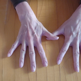 巣ごもり体操 手のひらですよ。の画像