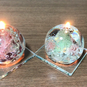 チャクラキャンドル楽しみました。の画像