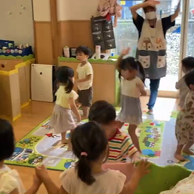 りす組　体操(パイナポー体操)②の画像