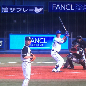 14日 ８回裏 乙坂の内野安打？の画像