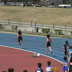 越谷女子1000m１組目②の画像