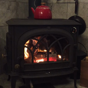 ヨツールF500薪ストーブ動画^ ^の画像