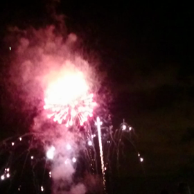 ハワイ♥ヒルトンビレッジ花火の画像