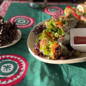 2021年Xmas party韓国料理の画像