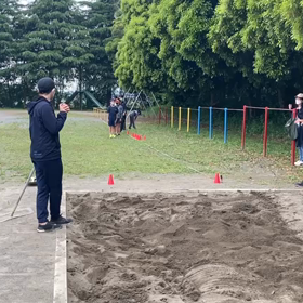 走り幅跳び練習⑩の画像