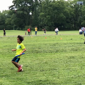 10色リレー 黄緑チーム側④の画像