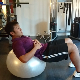 バランスボールの画像