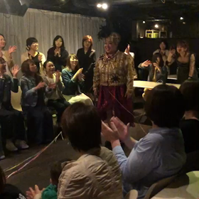 ブログを貼ってもらっただけでなく、文章内でもライン＠に送ったメッセージまでアップされてた！嬉♪の画像