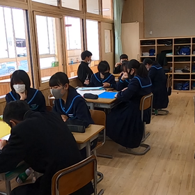 設営スタートの画像