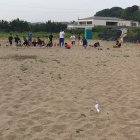 茨城夏合宿 ビーチフラッグス編の画像