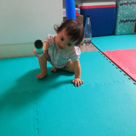 1歳1ヶ月　歩いたー！！の画像