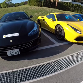 フェラーリで激走するGoProレア動画の画像