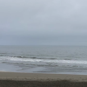 7月15日千葉北、東浪見の朝の波の画像