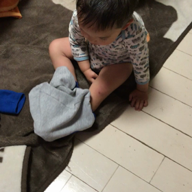 やる気満々空回りの画像