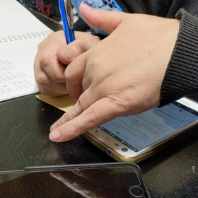 セキセイインコのブルーオパール。の画像