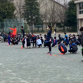 令和３年度最後の10色リレー⑬の画像