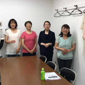 指文字しりとりで盛り上がるの画像