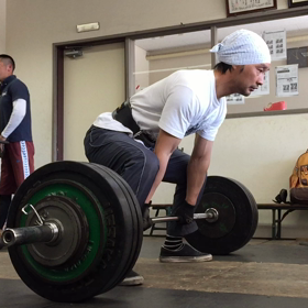 久しぶりにスモウデッドリフト！の画像