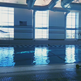 また水泳の練習の画像