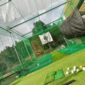 杉花粉に霞む山里の画像