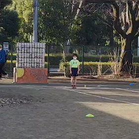 男子リレー選考会（スタート地点）②の画像
