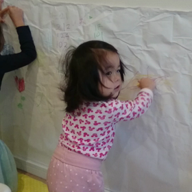 お絵かき中の画像