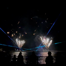 大迫力の花火を満喫！の画像