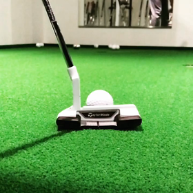 パターのストローク 後方の画像