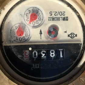 水道メーターの画像