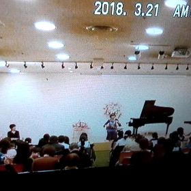 ピアノ発表会で「もののけ姫」「花」の画像