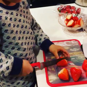 3歳11ヶ月からの”【台所育児】のきっかけ。”の画像