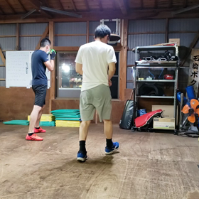 自主トレ(2021年６月７日)の画像