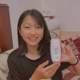 私の動画のモノマネをしてくれた姪っ子。笑の画像