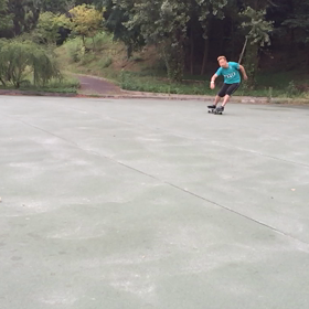 朝のサーフスケート、、動画の画像