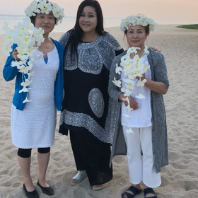 プルメリアのゆれるブーケ〜精進中？の画像