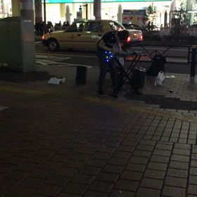 渋谷のパフォーマーオリジナルで凄い！の画像