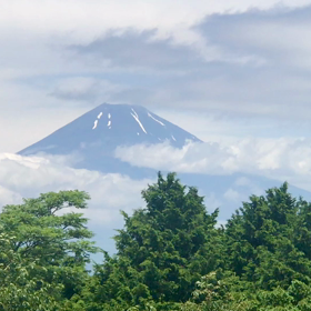 少し前の富士山の画像