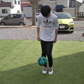 シュンノ、チャレンジ⚽️の画像