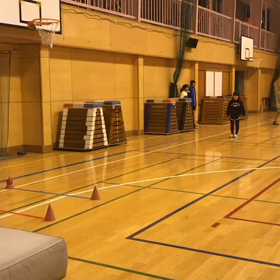 川越小 女子走り幅跳び練習③の画像