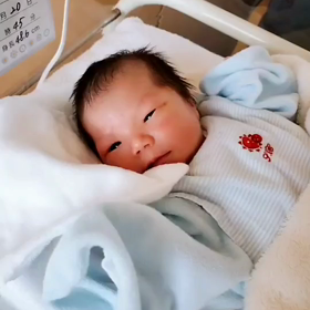 生後２日目の画像