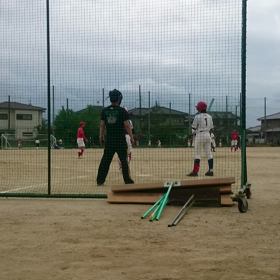 皐月杯での打席の画像