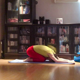 Pigeon Pose.の画像