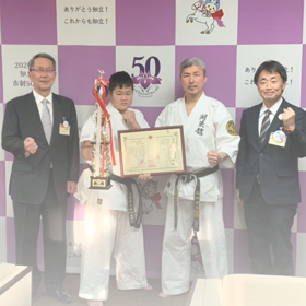 愛知県知立市長表敬訪問‼️の画像