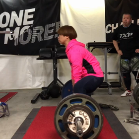 DAY7、デッドリフト130kg×5。の画像