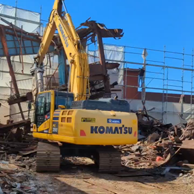 鉄骨解体の画像